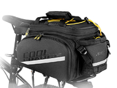 Велосипедная сумка на багажник CoolChange Bag 1680D PU (35L) Black - Фото 0