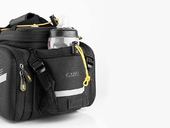 Велосипедная сумка на багажник CoolChange Bag 1680D PU (35L) Black - Фото 3
