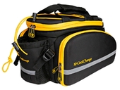 Велосипедная сумка на багажник CoolChange Bag 1680D PU (35L) Yellow - Фото 1