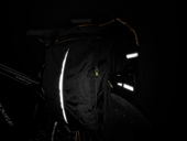 Велосипедная сумка на багажник CoolChange Bag 1680D PU (35L) Yellow - Фото 22