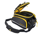 Велосипедная сумка на багажник CoolChange Bag 1680D PU (35L) Yellow - Фото 2