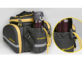 Велосипедная сумка на багажник CoolChange Bag 1680D PU (35L) Yellow - Фото 3