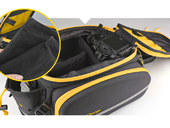 Велосипедная сумка на багажник CoolChange Bag 1680D PU (35L) Yellow - Фото 6