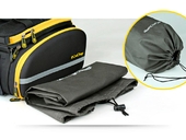 Велосипедная сумка на багажник CoolChange Bag 1680D PU (35L) Yellow - Фото 8