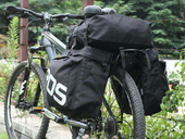Велосипедная сумка на багажник Roswheel 1000D (37L) Black - Фото 8