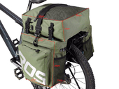Велосипедная сумка на багажник Roswheel 1000D (37L) Green Khaki - Фото 2