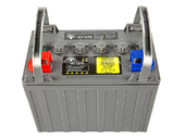 Тяговый WET аккумулятор Rutrike DT1275 (T1275) 12V100A/H C3 - Фото 1