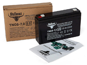 Тяговый аккумулятор RuTrike TNG6-7,0 (6V7,0A/H C20) - Фото 4