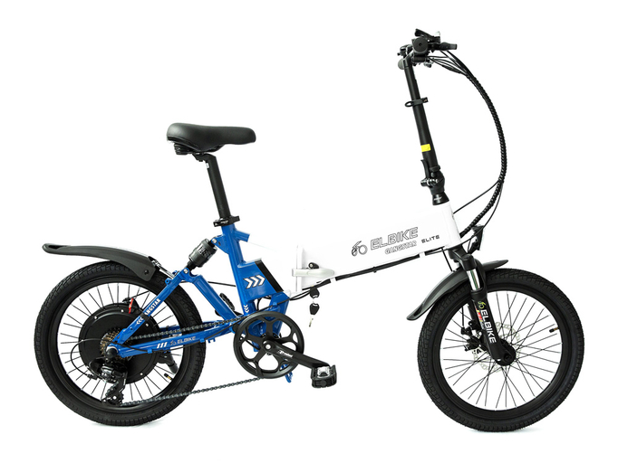 Электровелосипед Elbike Gangstar Elite 1500W (Синий)