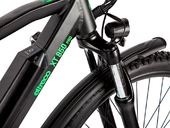 Электровелосипед Eltreco XT 850 Pro (серо-зеленый) - Фото 13