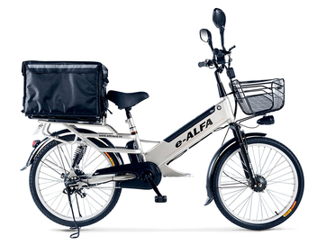 Электровелосипед Green City e-ALFA L с термобоксом