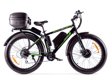 Электровелосипед VOLTECO Bigcat Dual 1000 с кофром