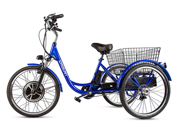 Электровелосипед трицикл Crolan 500W